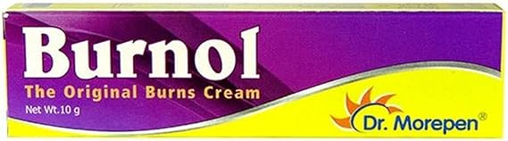 Burnol Anti-Septic Cream - Prevent infection, burns, cuts and wounds. 10g (Pack of 2)QQ