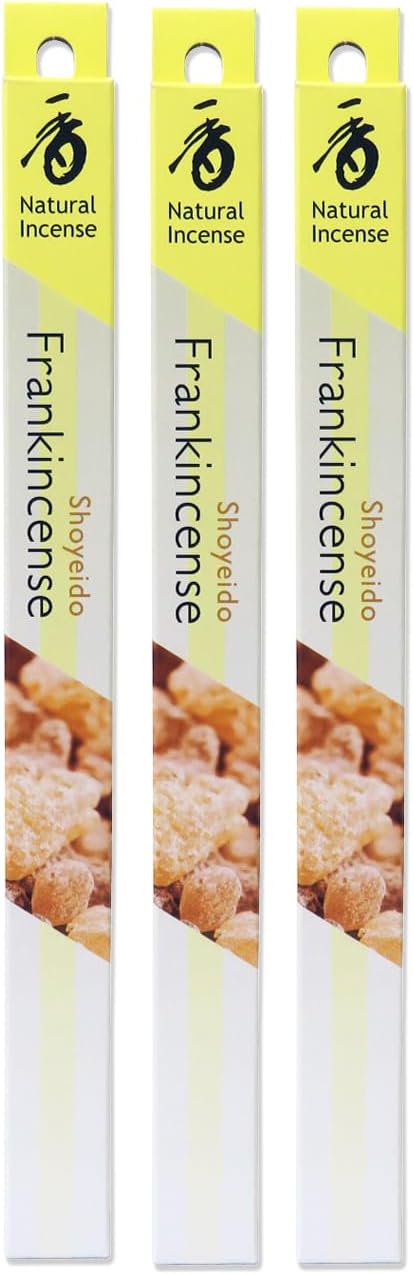 Shoyeido Frankincense Incense, Pack of Three
