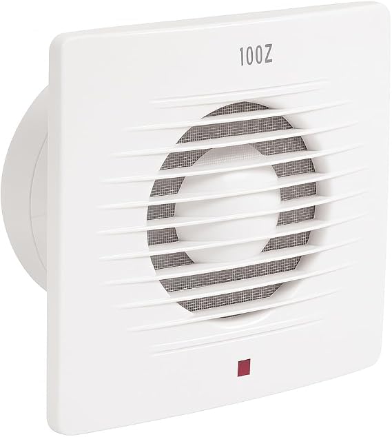 Horoz 12 cm 120’lik Banyo Mutfak Tuvalet Havalandırma Fanı | 15W Sessiz Aspiratör, 1900 RPM, 120 m³/h Debi, IP20 Koruma, ABS Plastik, 220V – Enerji Verimli ve Dayanıklı Fan