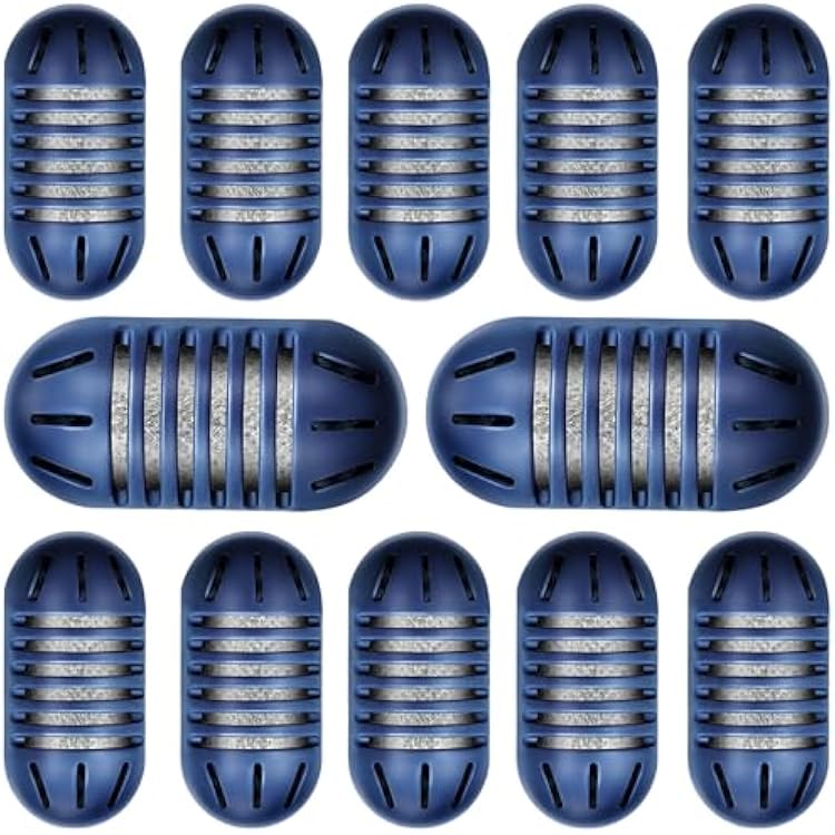 Demineralization Cartridge for HoMedics Ultrasonic Humidifiers, 12-Pack Decalcification Cartridges Filter Replacement, Filters Mineral Deposits Calcium, Prevents Hard Water Build-Up, Purifies Water