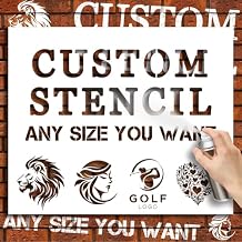 Custom Stencils for Spray Painting Logo Customized Customizable Stencil Maker Personalized Stencil