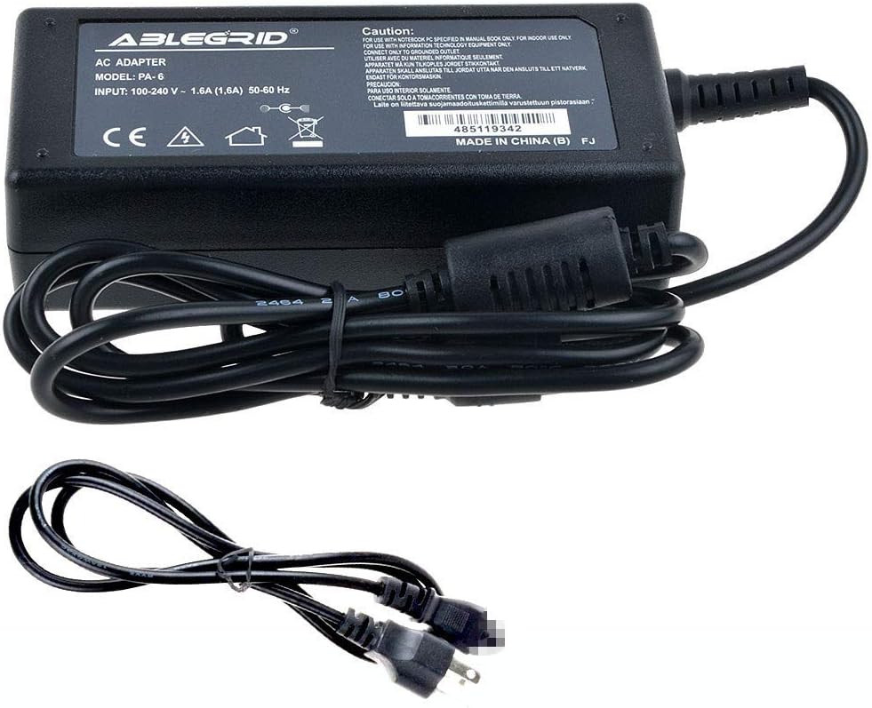 ABLEGRID Global ACDC Adapter for Yamaha PSR-S900 PSR-S910 PSR-S710 PSRS900 PSRS910 PSRS710 61-Key Arranger Workstation Piano Keyboard Power Supply Cord Cable Charger Mains PSU