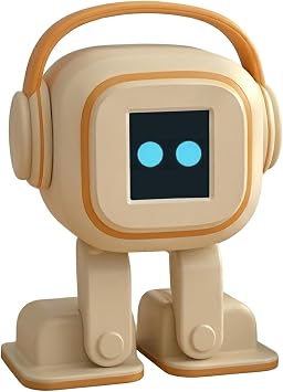AI Chatbot | Emotional Interaction, Singing and Dancing, Emojis, Voice Control, Personalization, Companion, Beige