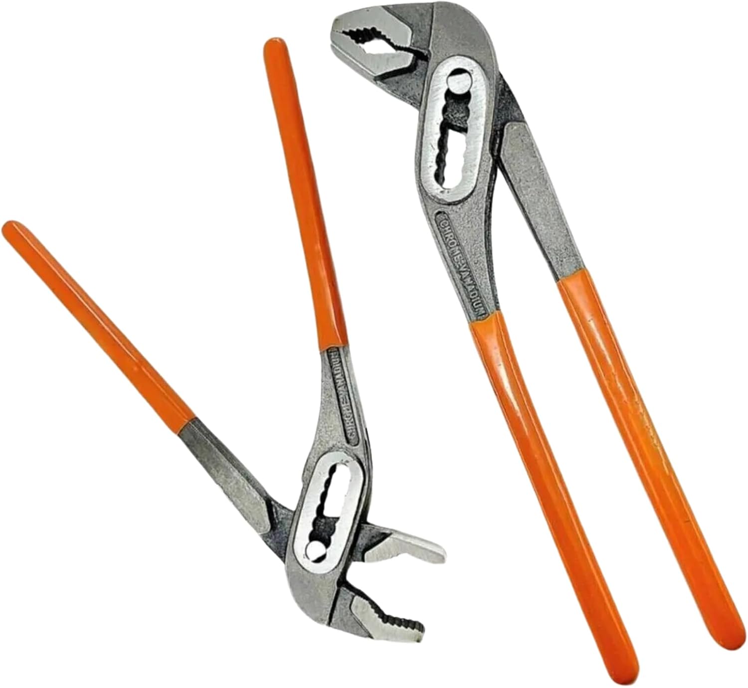 Professional Adjustable Parrot Pliers - Fort Pliers Wrench, Insulated Plated Handle, Alloy Steel Pipe Wrench 24 Cm