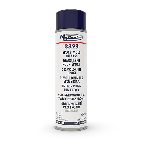 MG Chemicals 8329-350G Non-Silicone Epoxy Mold Release, 12.3 oz Aerosol