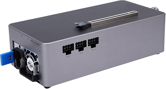 AG02 External GPU Docking Station Maximum Support for 600W Graphics Card EGPU Docking Station with USB 4.0 + OcuLink + PCIe 4.0 X4 + TGX Interface Supports Hot Swap (EU Plug)