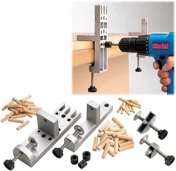Clarke CDJ2 Universal Dowelling Jig Set