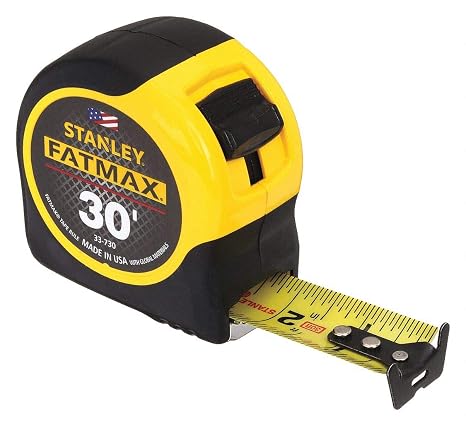 Stanley Hand Tools 33-730 1-1/4" X 30' FatMax Tape Measure