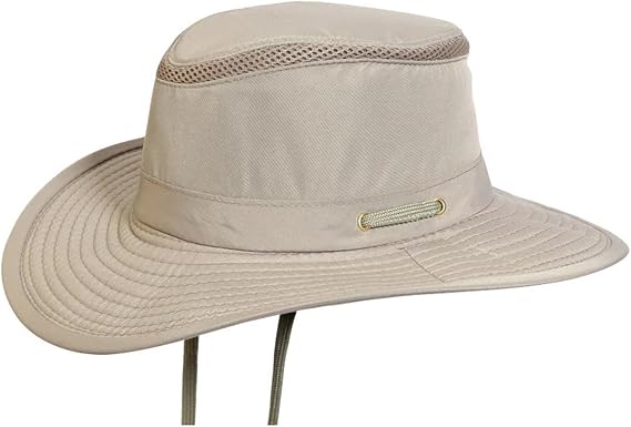 Sun Shield Boater Hat | UPF 50 Plus Waterproof Sailing Gear Featuring Floating 3.25-inch Brim Packable Headwear with Chin Cord & Ventilated Crown