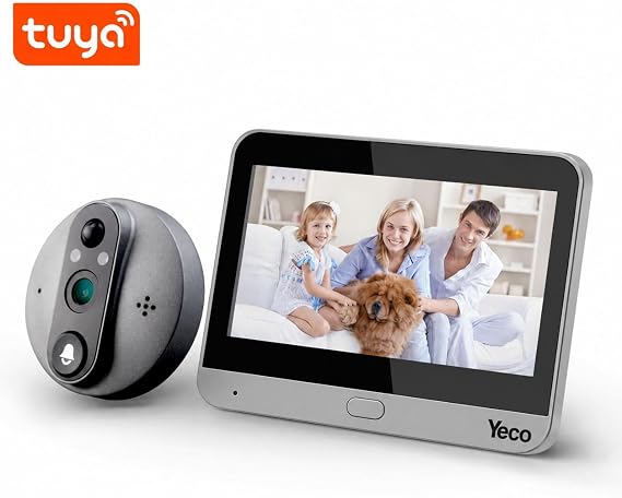 YECO PD-20 Akıllı Kapı Zili – LCD Ekranlı, Hareket Sensörlü, Mobil Uyumlu