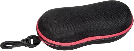 Sporty Sun Case with Safety Hook for Large Frames