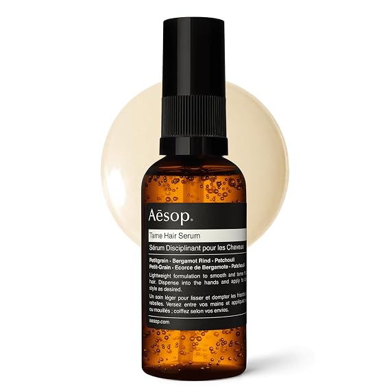 Aesop Tame Hair Serum | Smooth Hair, Flyaways, Frizz | Lightweight Formulation Without Stickiness or Build-Up | 2 oz / 60mL