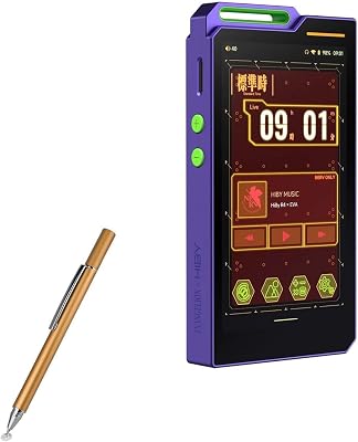BoxWave Stylus Pen Compatible with HiBy R4 X Evangelion - FineTouch Capacitive Stylus, Super Precise Stylus Pen - Champagne Gold