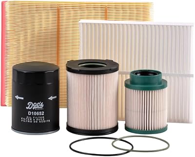 Docs Diesel Filter Combo Kit DGF41920DPA10564D3696LFP3900 | Compatible with Nissan Titan XD 5.0L Cummins 2016-2019 | Replaces 1603-EZ40A, 16403-EZ41A, 16546-EZ40A