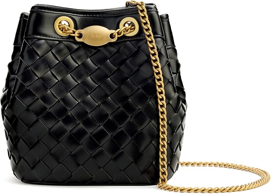 JW PEI Women's Yara Hand-Woven Bucket Bag