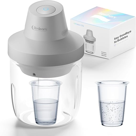 Resiners AirLess Lite Resin Bubble Remover, 95kPa Vacuum Degassing Chamber | Removes Resin Bubbles in 10 Minutes with 95kPa Vacuum Power. Compact, Ideal for Epoxy, UV Resin, Silicone, Jewelry Making