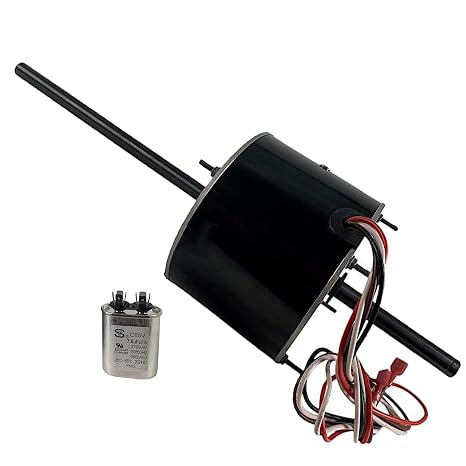Coleman OEM Quality Mach RV AC Fan Condensor Motor, Direct Replacement, Replaces Fasco D1092 1468-306, 1468-3069, 1468-3068, 1468-3109, 1468a306, 7855MVA-A11U 1/3HP 1675/1080 RPM -