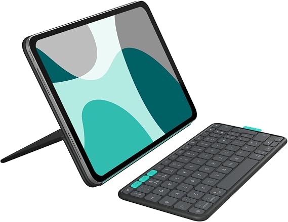 Logitech Flip Folio, Keyboard Case for iPad Pro 11-inch (M4 & M5)