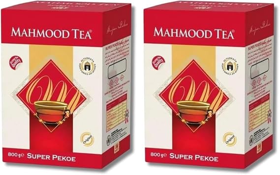 Mahmood Tea Super Pekoe Ithal Seylan Sri Lanka Ceylon Dökme Çayı 800 Gr (2 paketi)