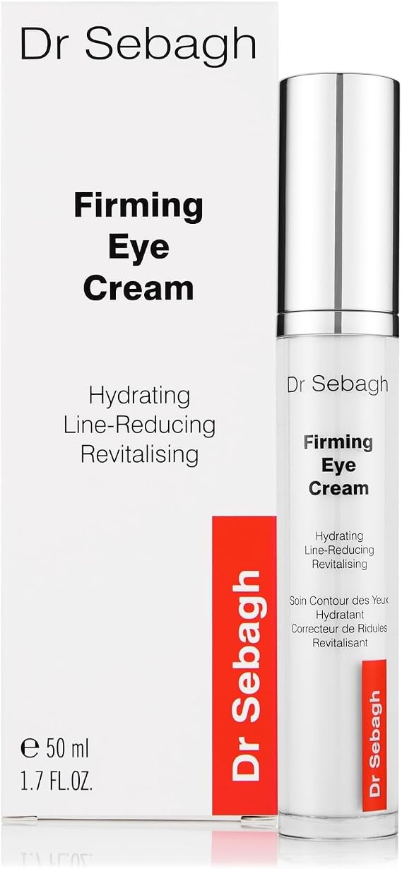 Dr Sebagh Firming Eye Cream (50 ml) - Eyecream for Dark Circle & Puffiness - Under Eye Moisturiser & Hollow Eyes Treatment - Lifting Sunken Eyes Treatment & Under Eye Plumper for Aging Skin