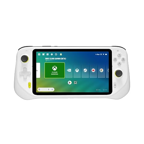 Logitech G Cloud Gaming Handheld, Portable Gaming Console with Long-Battery Life, 1080P 7-Inch Touchscreen, Lightweight Design, Xbox Cloud Gaming, NVIDIA GeForce NOW, Google Play