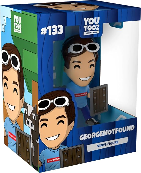 Youtooz GeorgeNotFound #133 4.7" inch Vinyl Figure, DreamSMP Collectible Limited Edition Figure from The Gaming Collection