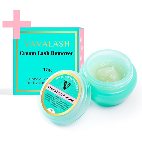 VAVALASH Easy Fan Lash Extensions +Professional Eyelash Extension Cream Remover 15g