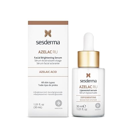 Sesderma Azelac Ru Liposomales Serum Ungleichmäßiger Hautton Azelainsäure Niacinamid Hellerer Teint Hilft Verfärbungen Aufzuhellen Aktive Inhaltsstoffe 30 ml