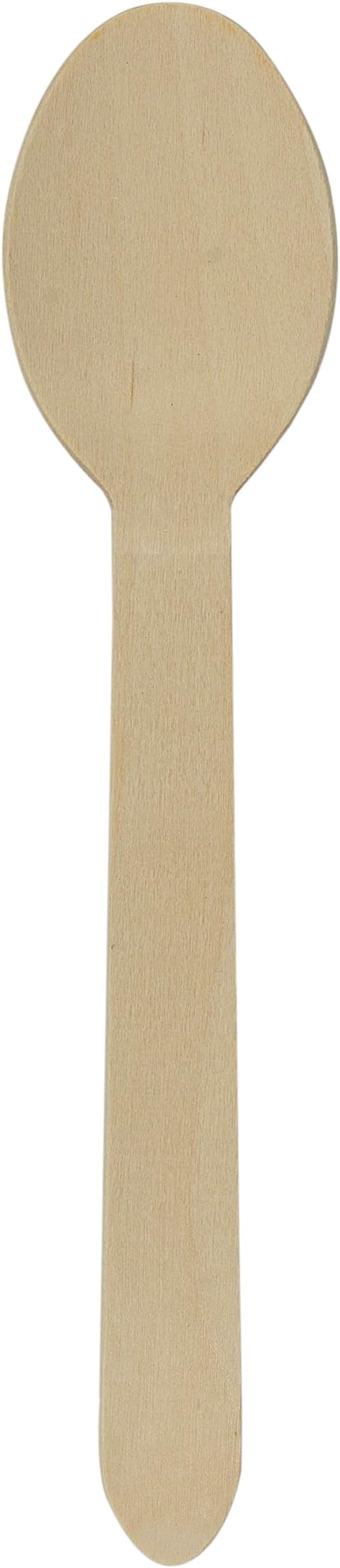 BioGreenChoice 6.3" Wooden Spoon, 1000 CT