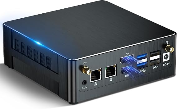 Mini PC i9, Desktop Computer with Core i9-13900H, 14 Cores Upto 5.4GHz, Win-11 Pro, 64G DDR4, 2T M.2 PCIE4.0 SSD, Dual LAN, DP/HD/USB-C Triple Display, Support 8K/4K@60Hz, WiFi6E/BT5.3, VESA
