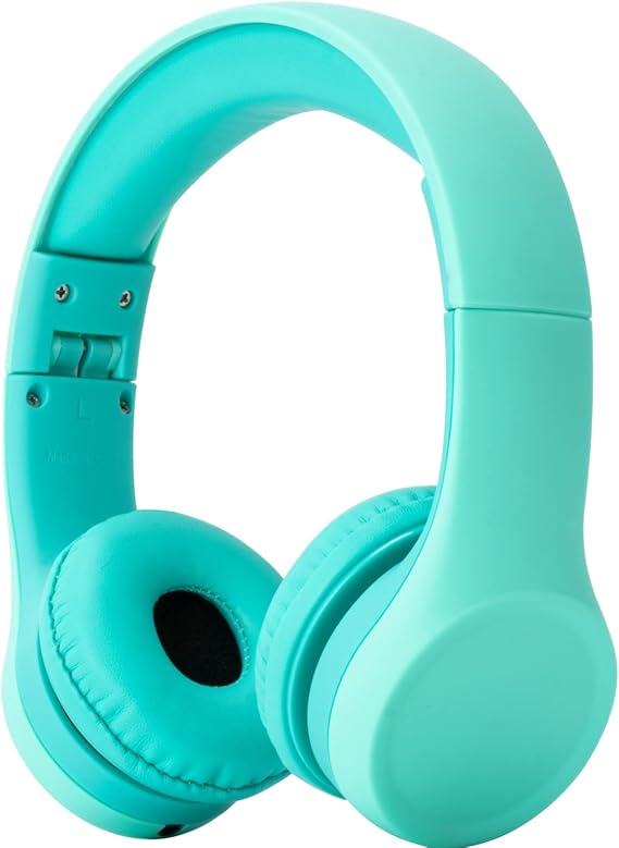 Snug Play+ Kids Headphones with Volume Limiting for Toddlers (Boys/Girls) - Aqua