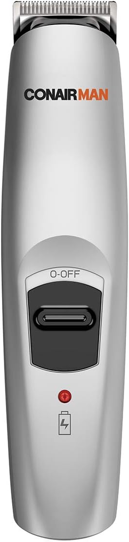 ConairMAN All-in-One Beard Trimmer for Men for Face, Nose and Ear Hair Trimmer, 12 piece Men's Grooming Kit, Cordless/Rechargeable