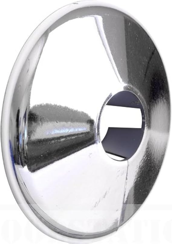 Talon x 2 Chrome 22mm Pipe Cover/ Collar/Rad ring for 22mm pipe by TALON