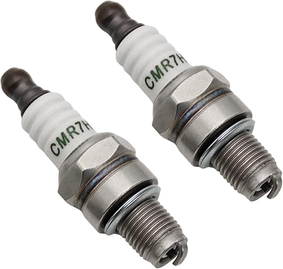 High performance spark plugs 2pcs CMR7H For Zenoah ChongYang Rovan rc Engine 1/5 BAJA 5B 5T 5SC TOP SPEED RC WORLD