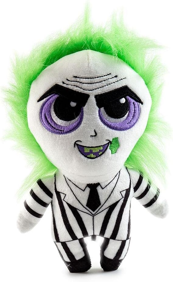 Kidrobot Beetlejuice Striped Tuxedo 8 Inch Phunny Plush