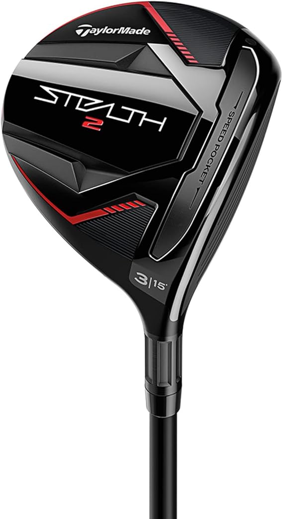 TaylorMade Golf Stealth2 Steel Fairway #3/Left Hand Stiff