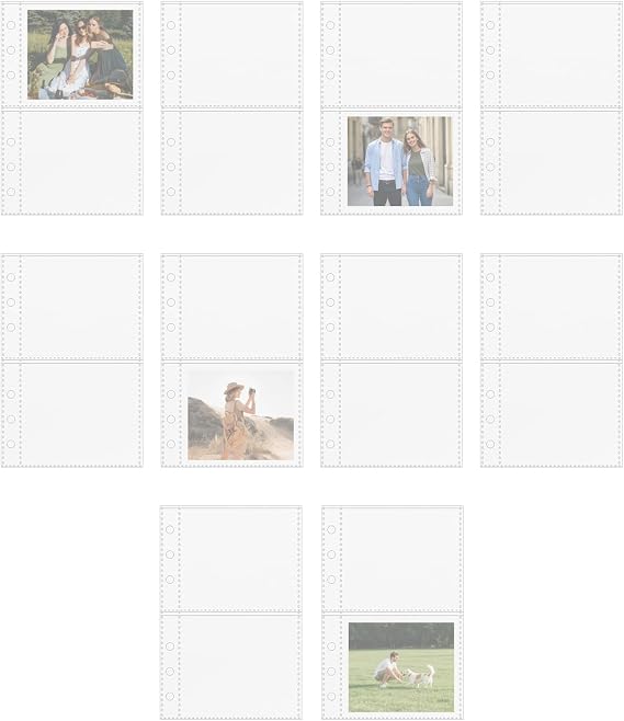 Binder Pages Top Loading Refillable Envelope Protectors