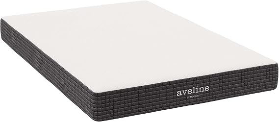 Modway Aveline 8" Gel Infused Memory Mattress with CertiPUR-US Certified Foam Full Mattress