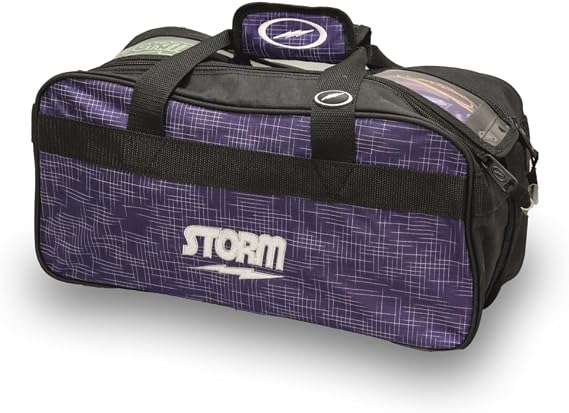 Storm 2 Ball Tote Bowling Bag - Abstract Purple/Black