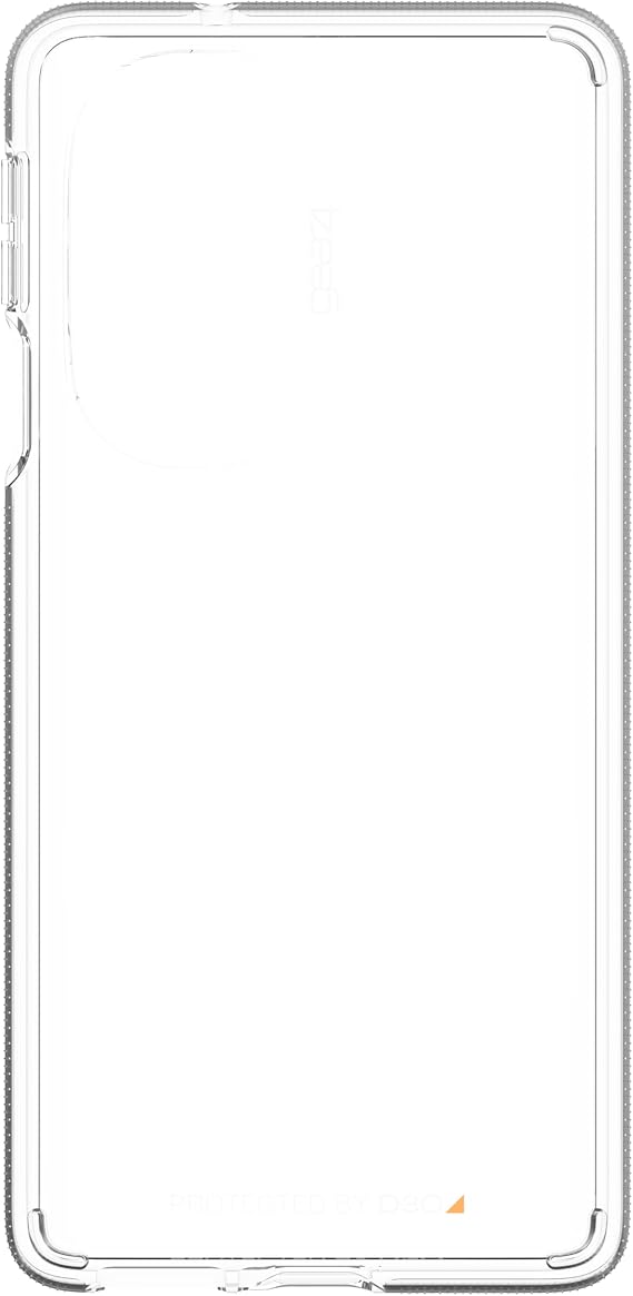 Gear4 ZAGG Crystal Palace Case for Motorola Edge+5G UW Advanced Impact Protection, Integrated D3O Technology, Transparent Finish