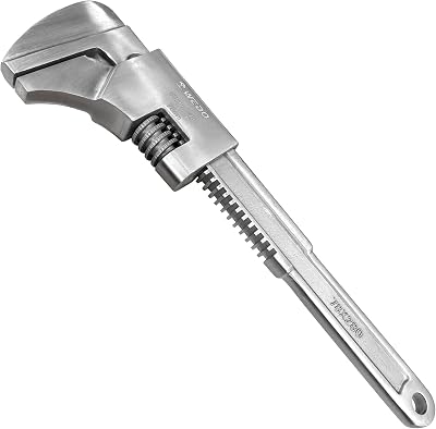 WEDO 10 Stainless Steel Adjustable Automotive Wrench, Kmax 62mm, Length 250mm