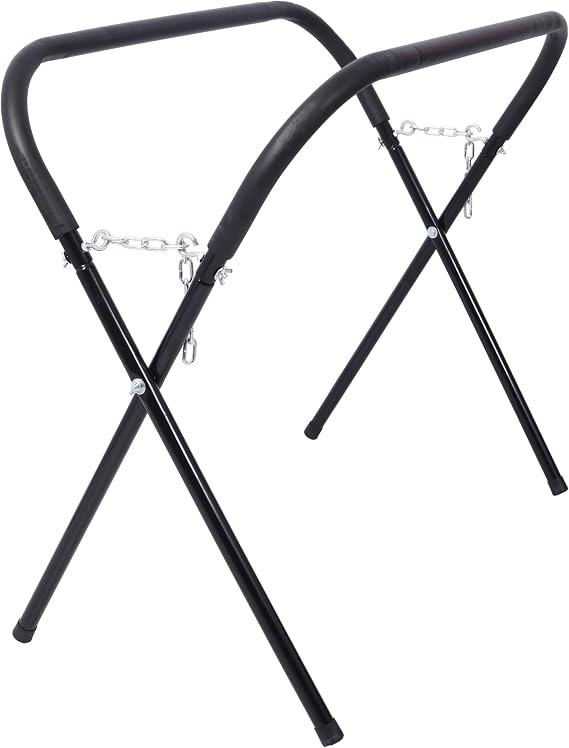 Heavy Duty Work Stand,Foldable Work Table for Garage and Shop,Best Use for Bumpers Fenders Doors Hoods Works 750 Pound Capacity