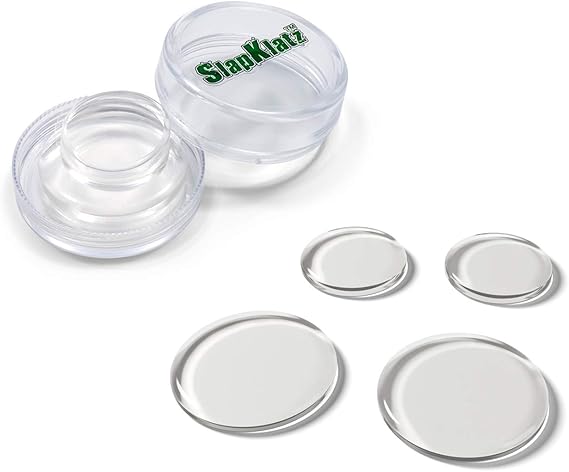 Drum Damper Gel Pads, Clear - 2 sizes - FREE case