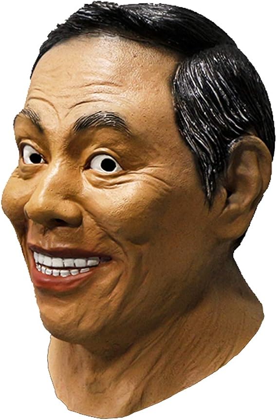Realistic Man Male Head Latex Mask Human Face Strong Man Halloween Rubber Masquerade Full Head Mask