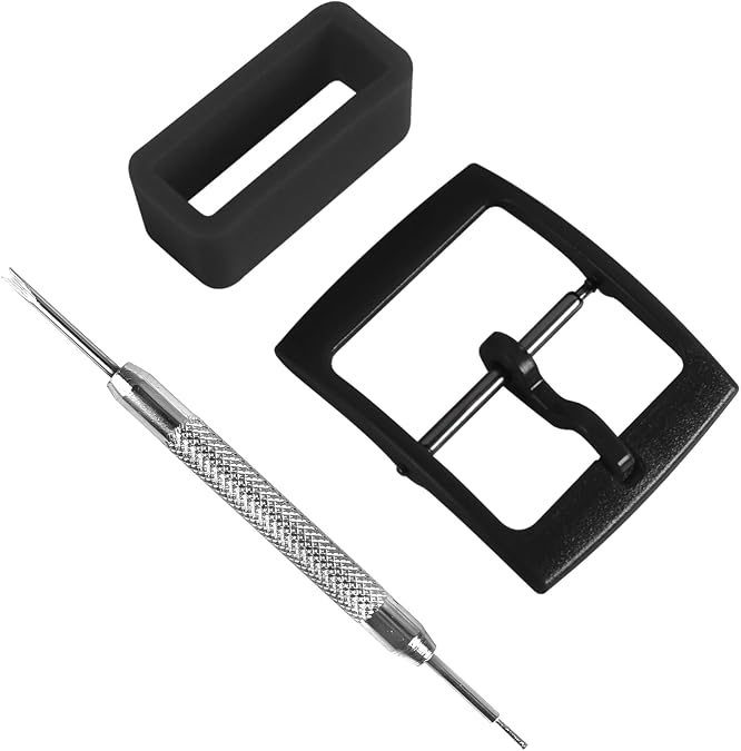 Watch Straps Replacement Plastic Buckle and Silicone Loops for Swatch