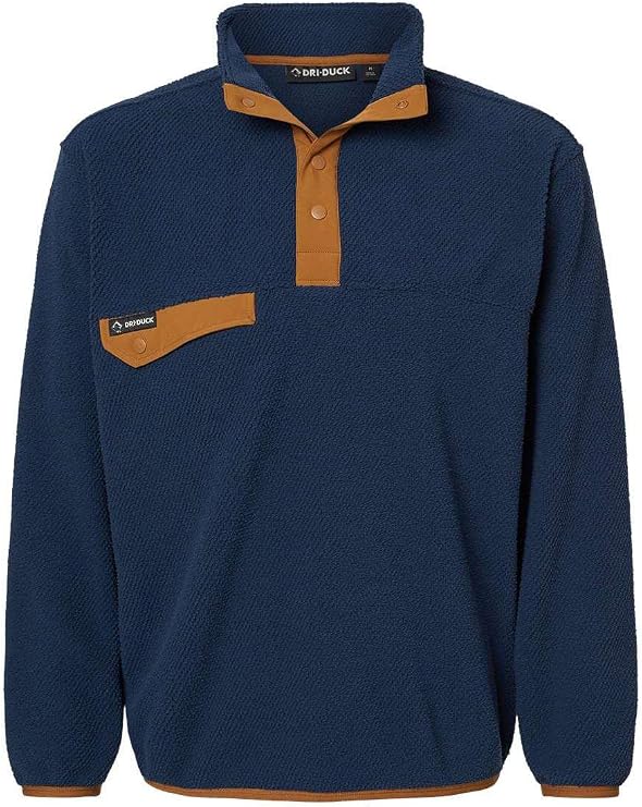 DRI Duck - Brooks Sherpa Mountain Fleece - 7355 - M - Deep Blue