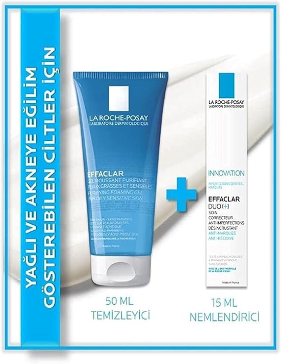 La Roche-Posay Effaclar Duo+ 15 ml + La Roche-Posay Effaclar Gel 50 ml Care Dating Kit