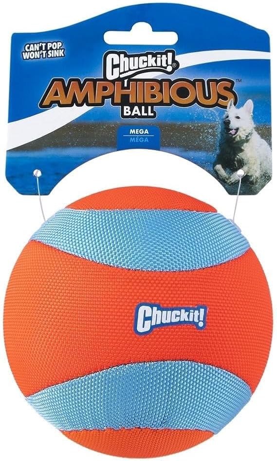 Chuckit! Amphibious Mega Ball or Roller That Floats for Medium and Large Dogs