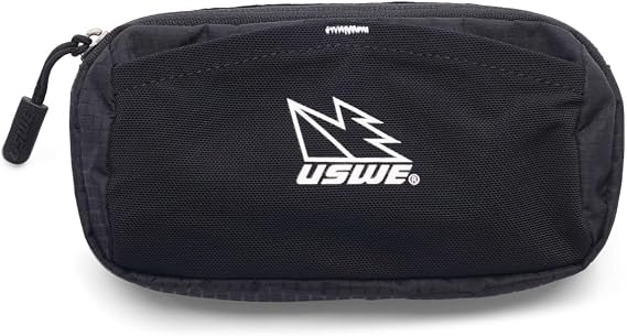 USWE Organizer Pocket for Hydration Packs - Durable, Multi-Compartment Storage Accessory for Outdoor Sports, Cycling, Running - Waterproof, Easy Attach for Ultimate Gear Organization
