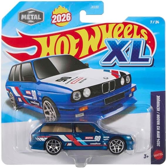 Hot Wheels XL Diecast 1:43 2024 BMW M3 WAGON JKL04-JKL02